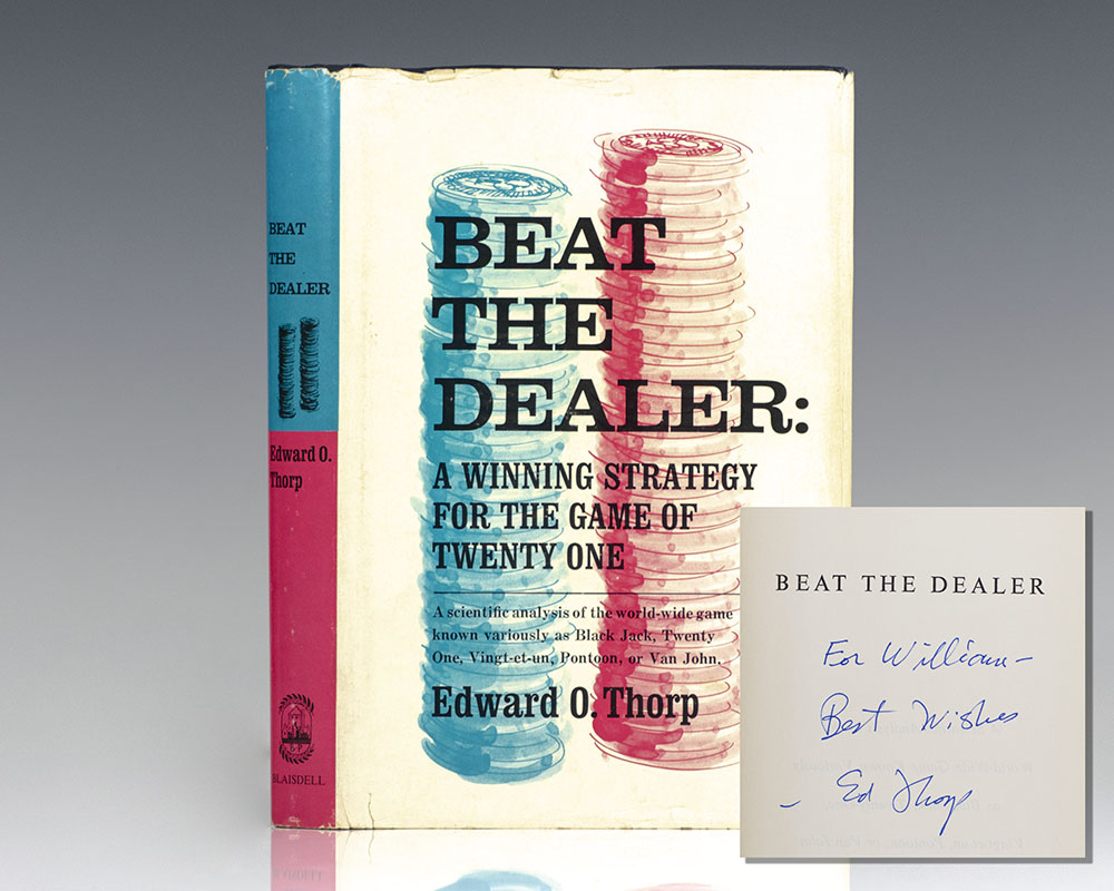 Beat the Dealer Edward Thorp First Edition Signed