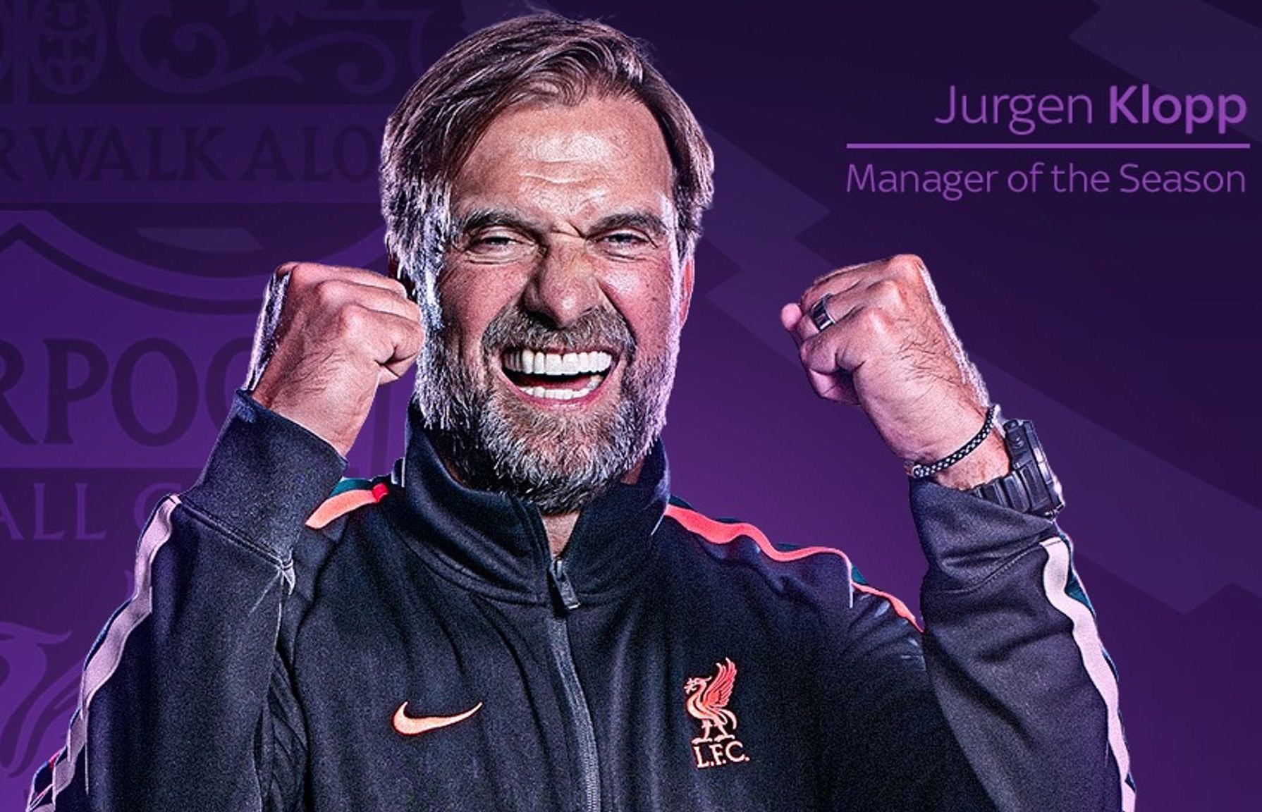HLV Jurgen Klopp của Liverpool giành “cú đúp” danh hiệu
