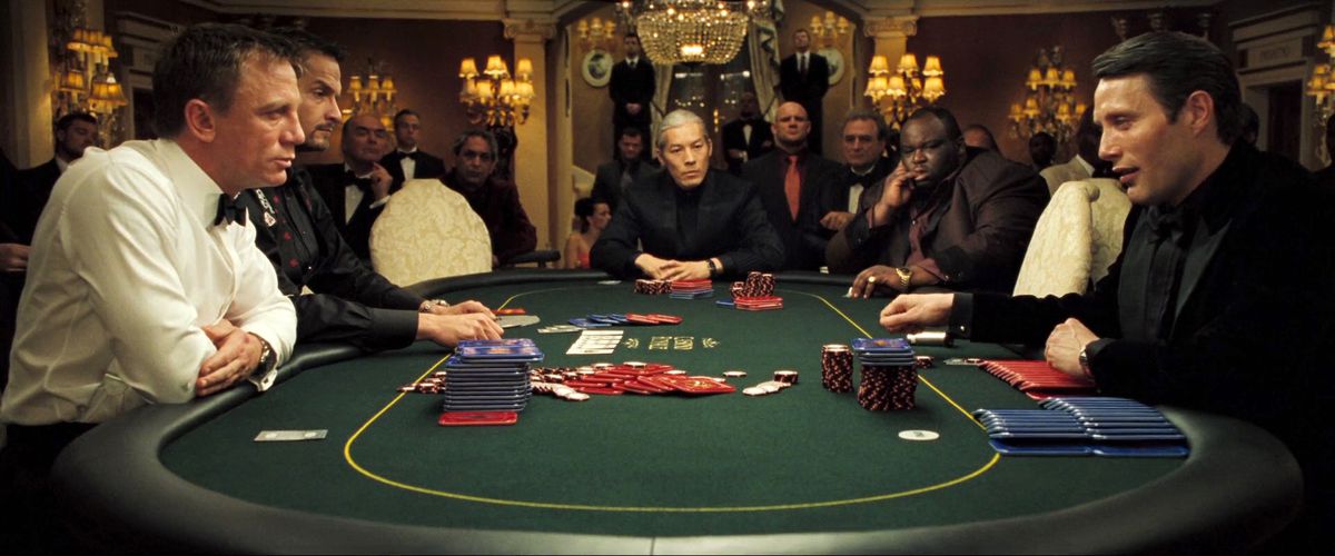 Casino Royale's legendary poker scene broken down by James Bond director - Polygon