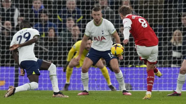 Tottenham Vs Arsenal: The Gunners Menang 2-0, Kukuh di Puncak Klasemen